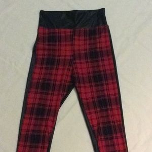 Rebel Yell Faux Leather Leggins